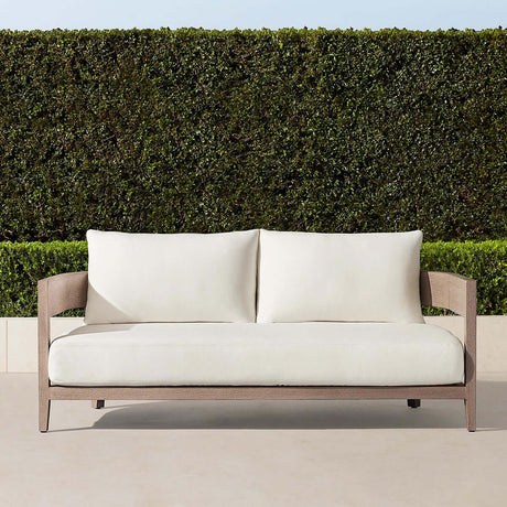 Bruce Outdoor Sofa - Mocha - Two - Seater - 