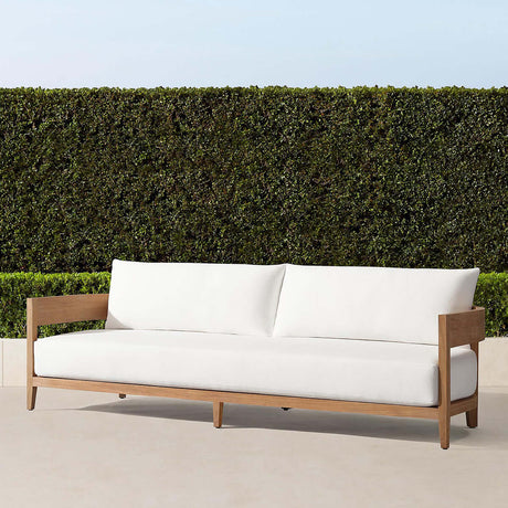 Bruce Outdoor Sofa - Natural - Three - Seater - 