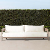 Bruce Outdoor Sofa - Mocha - Three - Seater - 