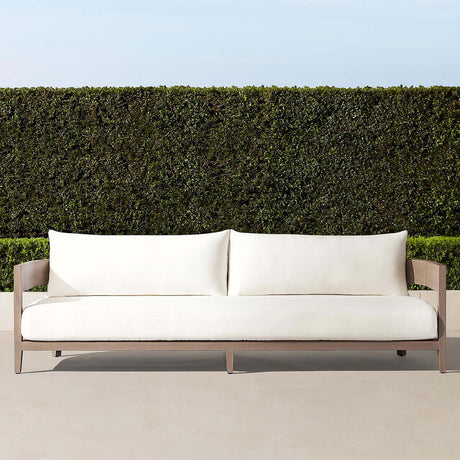 Bruce Outdoor Sofa - Mocha - Three - Seater - 