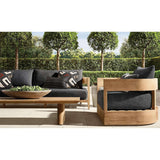 Bruce Outdoor Sofa - Mocha - Three - Seater - 