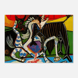 Bullfight by Pablo Picasso 1934 - Aluminum Print - 70x100 cm / 28x40″ - 