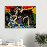 Bullfight by Pablo Picasso 1934 - Wood Prints - 70x100 cm / 28x40″ - 20 mm