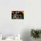 Bullfight by Pablo Picasso 1934 - Wood Prints - 30x45 cm / 12x18″ - 20 mm