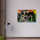 Bullfight by Pablo Picasso 1934 - Acrylic Print - 60x90 cm / 24x36″ - 