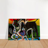 Bullfight by Pablo Picasso 1934 - Brushed Aluminum Print - 50x75 cm / 20x30″ - 