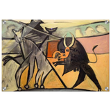 Bullfight | Pablo Picasso – A Masterpiece of Cubism & Expressionism - 40x60 cm / 16x24″ - Acrylic Print - 