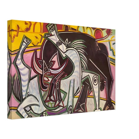 Bullfighting Cubism wall art print Pablo Picasso 1934 - Canvas - 30x45 cm / 12x18″ - 