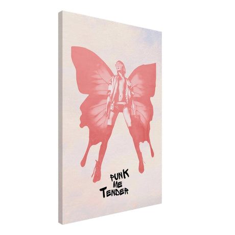 Butterfly Punk | Pop Art wall art print - Canvas - 50x75 cm / 20x30″ - 