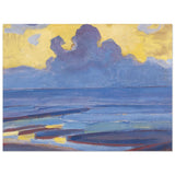 By The Sea 1909 by Piet Mondrian | Vintage wall art print - Aluminum Print - 30x40 cm / 12x16″ - 