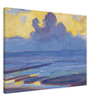 By The Sea 1909 by Piet Mondrian | Vintage wall art print - Canvas - 60x80 cm / 24x32″ - 