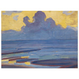 By The Sea 1909 by Piet Mondrian | Vintage wall art print - Wood Prints - 30x40 cm / 12x16″ - 
