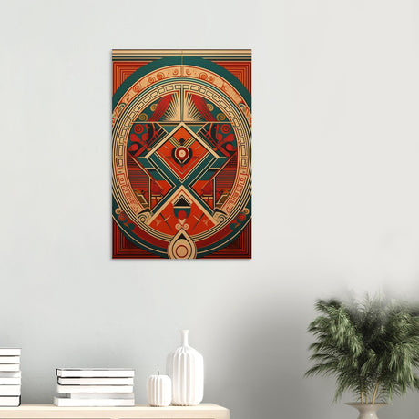 da vinci geometric modern art 1