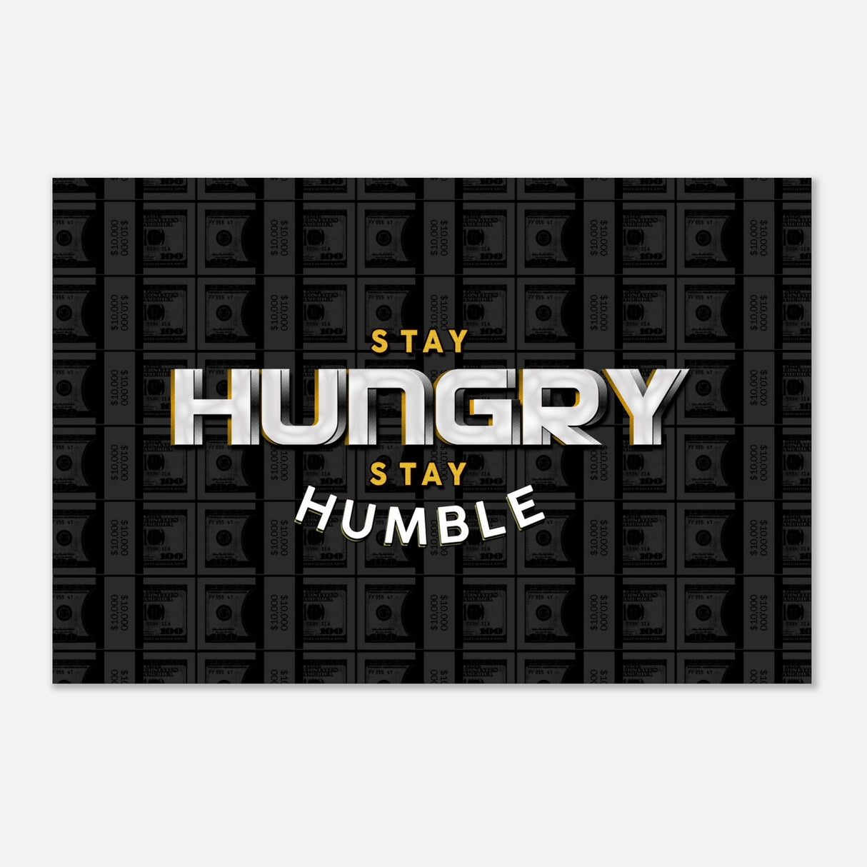  motivational wall art humble