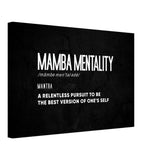  motivational wall art mamba mentality