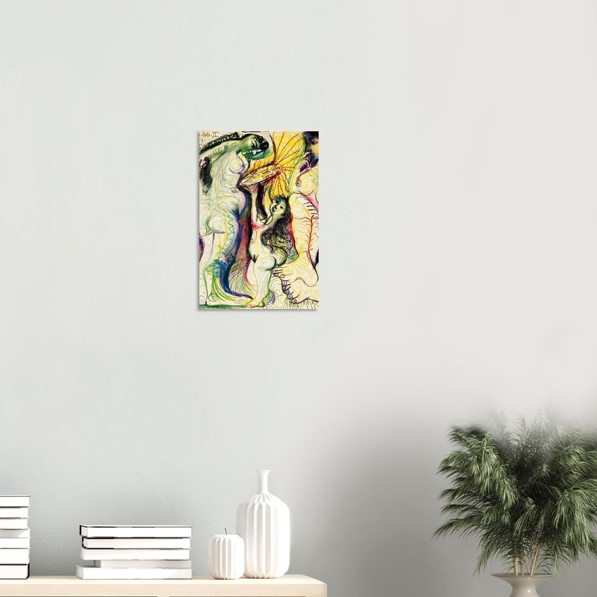 trois nus a la toilette by pablo picasso 1981