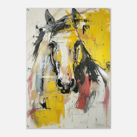  contemporary wall art print horse