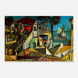mediterranean landscape by pablo picasso