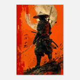 pop art wall art print japanese samurai