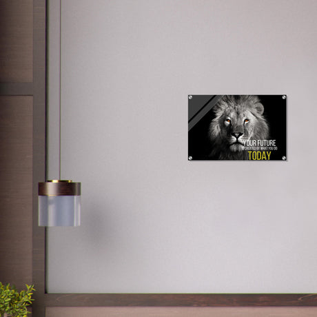 da vinci motivational wall art future