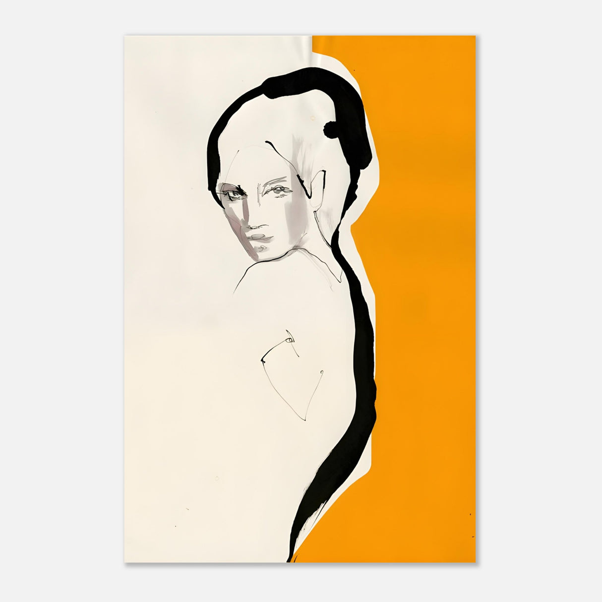 da vinci minimalist modern wall art 3