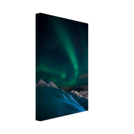 celestial veil dancing lights over arctic silence fine art photography northern lights wall art print30x45 cm / 12x18″Acrylic Print