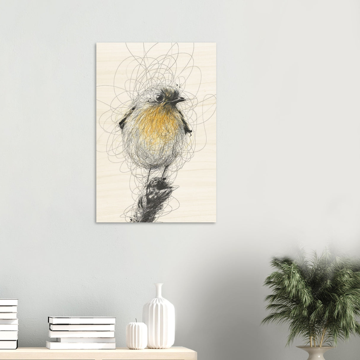da vinci minimalist wall art 3