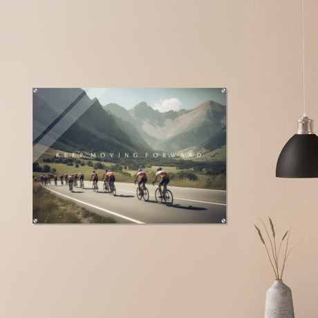  motivational wall art keep moving