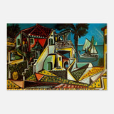 mediterranean landscape by pablo picasso