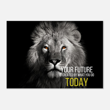 da vinci motivational wall art future
