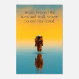 da vinci motivational wall art dare