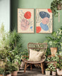 Calm Earth Pair - Canvas - 30X45 CM / 12X18″ - 