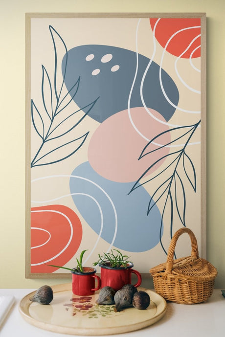 Calm Earth Pair - Canvas - 30X45 CM / 12X18″ - 