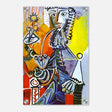 Cavalier with Pipe by Pablo Picasso | Da Vinci Cubism Wall art Print - Acrylic Print - 30x45 cm / 12x18″ - 