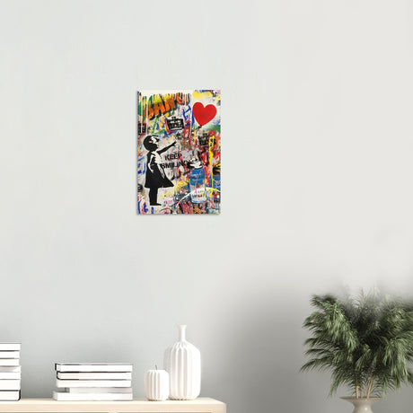da vinci pop art wall art smile