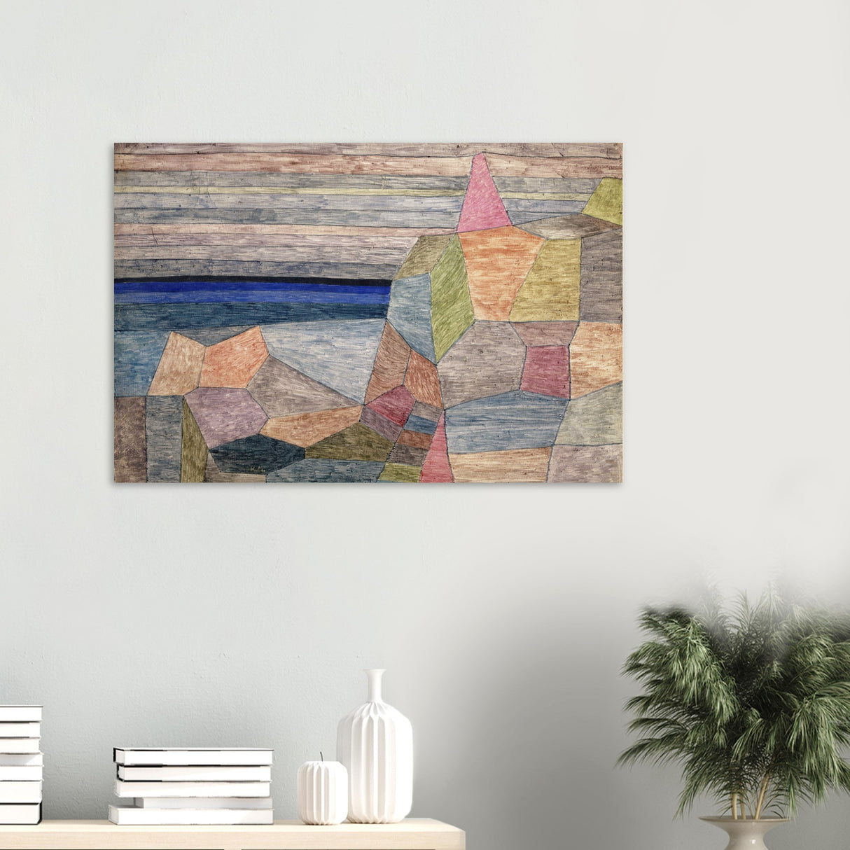 promontorio ph by paul klee 1933 abstract wall art