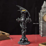Dragon Candlestick Statue – Gothic Resin Sculpture Ornament for Home & Fantasy Décor