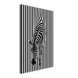  minimalist wall art wildlife zebra