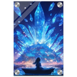 Celestial Reflections – Crystal Dreamscape Art | Wall art print - Acrylic Print - 20x30 cm / 8x12″ - 