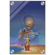 "Celestial Seduction" – Surreal Retro Sci - Fi Fantasy | Vintage Wall Art Print - Acrylic Print - 20x30 cm / 8x12″ - 
