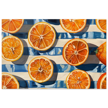 citrus splash wall art print50x75 cm / 20x30″Framed Canvas