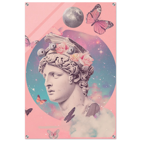 divine daydream neo classical cosmic reverie wall art print40x60 cm / 16x24″Aluminum Print