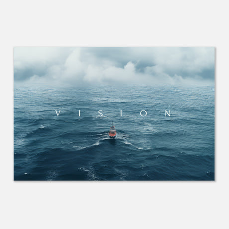  motivational wall art print vision