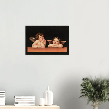 Cherubs after Raphael Vintage Wall Art 1890 - Wood Prints - 40x60 cm / 16x24″ - 10 mm