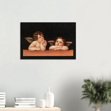 Cherubs after Raphael Vintage Wall Art 1890 - Wood Prints - 50x75 cm / 20x30″ - 20 mm