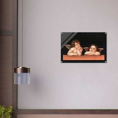Cherubs after Raphael Vintage Wall Art 1890 - Acrylic Print - 50x75 cm / 20x30″ - 