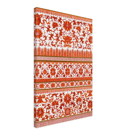 Chinese Ornament - Geometric Art - Canvas - 50x75 cm / 20x30″ - Thick
