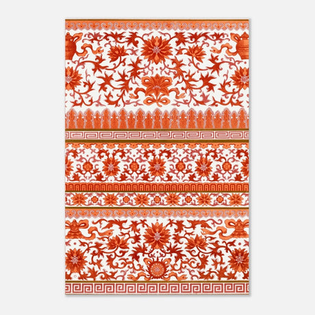 Chinese Ornament - Geometric Art - Aluminum Print - 50x75 cm / 20x30″ - 