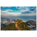 Christ the Redeemer – Guardian of Rio | Wall art print - 30x45 cm / 12x18″ - Wood Prints - 