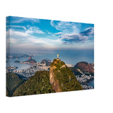 Christ the Redeemer – Guardian of Rio | Wall art print - 30x45 cm / 12x18″ - Canvas - 